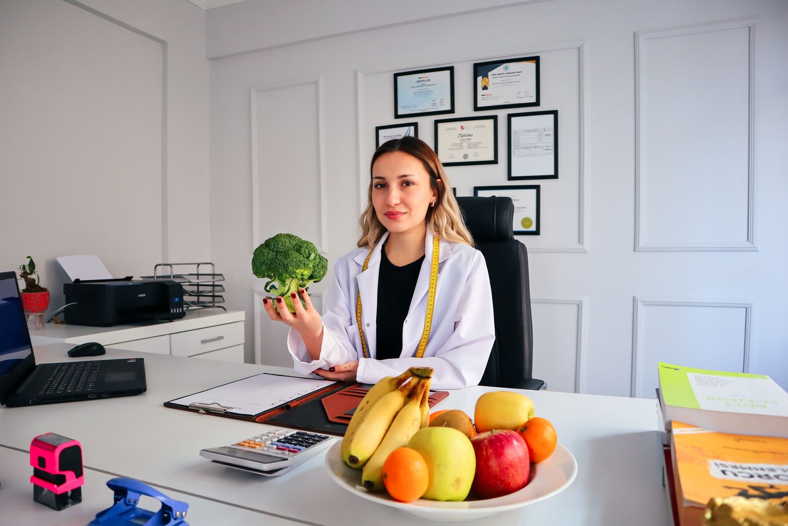 Nutritionists at work
